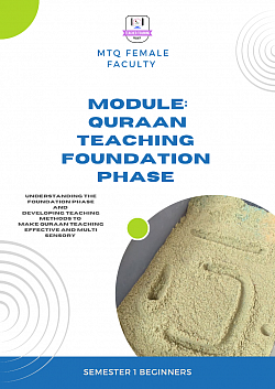 QURAAN TEACHING- FOUNDATION PHASE